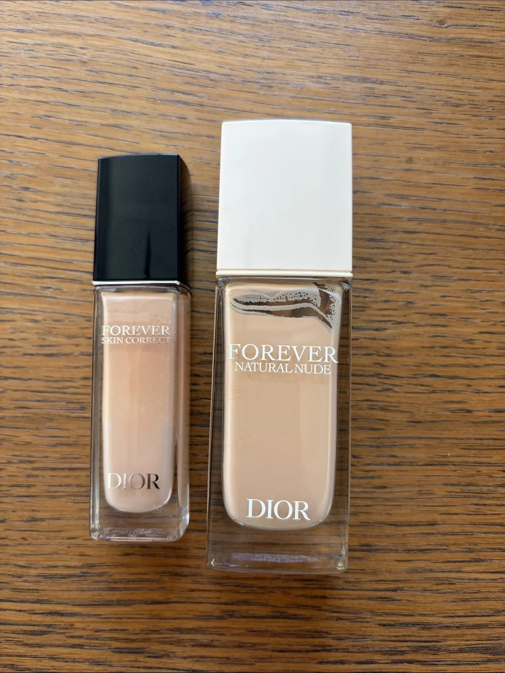 Dior Forever Natural Nude & Forever Skin Correct Foundation and concealer